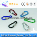 Customized Promotional Gift locking aluminum carabiner metal Carabiner hook